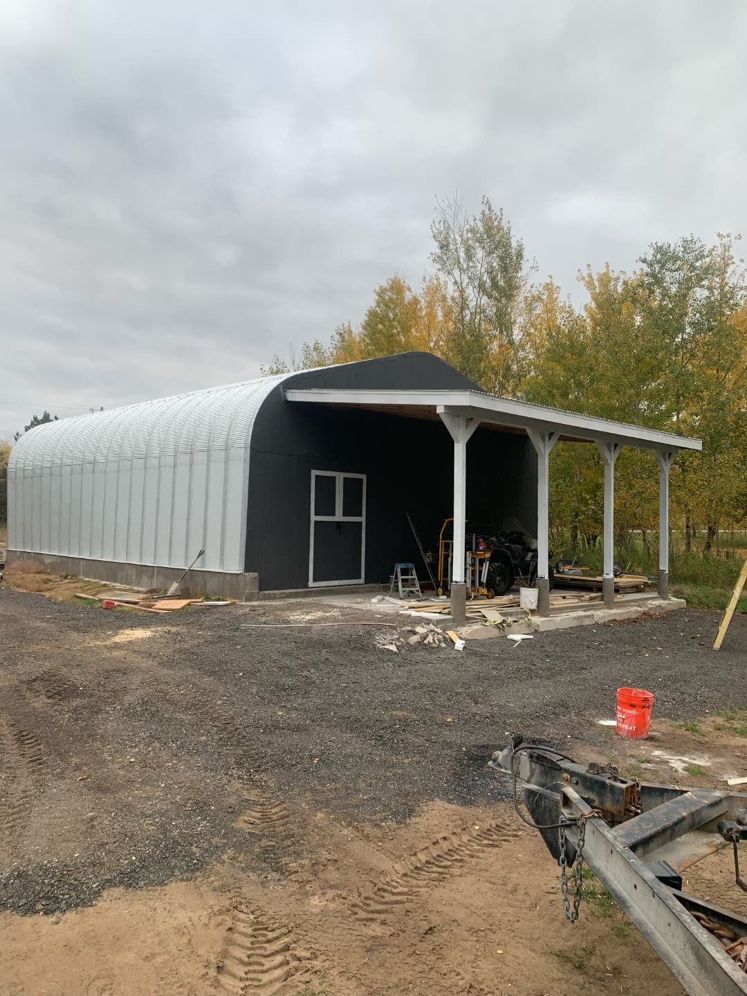 P Series tall clearance building for motorhome and RV storage